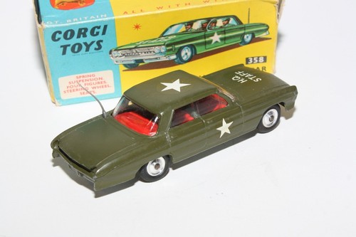 Corgi 358 U.S Oldsmobile H.Q Staff Car, Excellent in Original Box - Picture 4 of 10