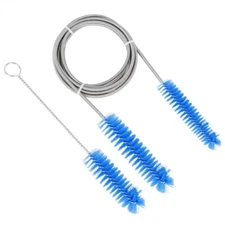 2Meters CPAP Hose Long Tube Brush Cleaning Kit APAP Pipe Double-end 19mm/15mm