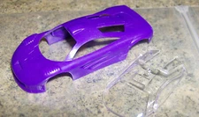 "NEW" DASH PURPLE MCLAREN KIT HO T JET BODY