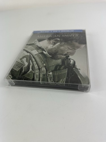 American Sniper (Blu-ray, DVD, 2015) Target Exclusive Steelbook Bradley Cooper - Picture 22 of 22