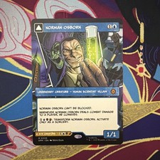 MTG Norman Osborn/Green Goblin Borderless NM Marvel's Spider-Man