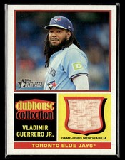 2025 Topps Heritage #CCR-VG Vladimir Guerrero Jr. bat card Toronto Blue Jays