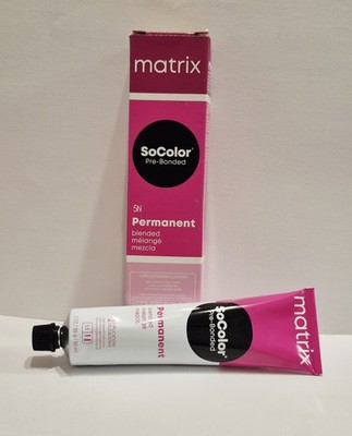 Matrix Socolor Blended Hair Color Cream  Medium Brown Neutral -5N