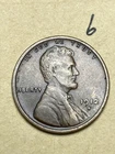 1912-S LINCOLN WHEAT CENT, rare date, VF-XF condition #6