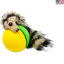 Exciting Motorized Weasel Chase Ball for Small Breeds - Perfect Indoor Play 