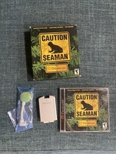 SEGA Seaman Dreamcast Voice Activated Game w/ Microphone Included Teen Rated