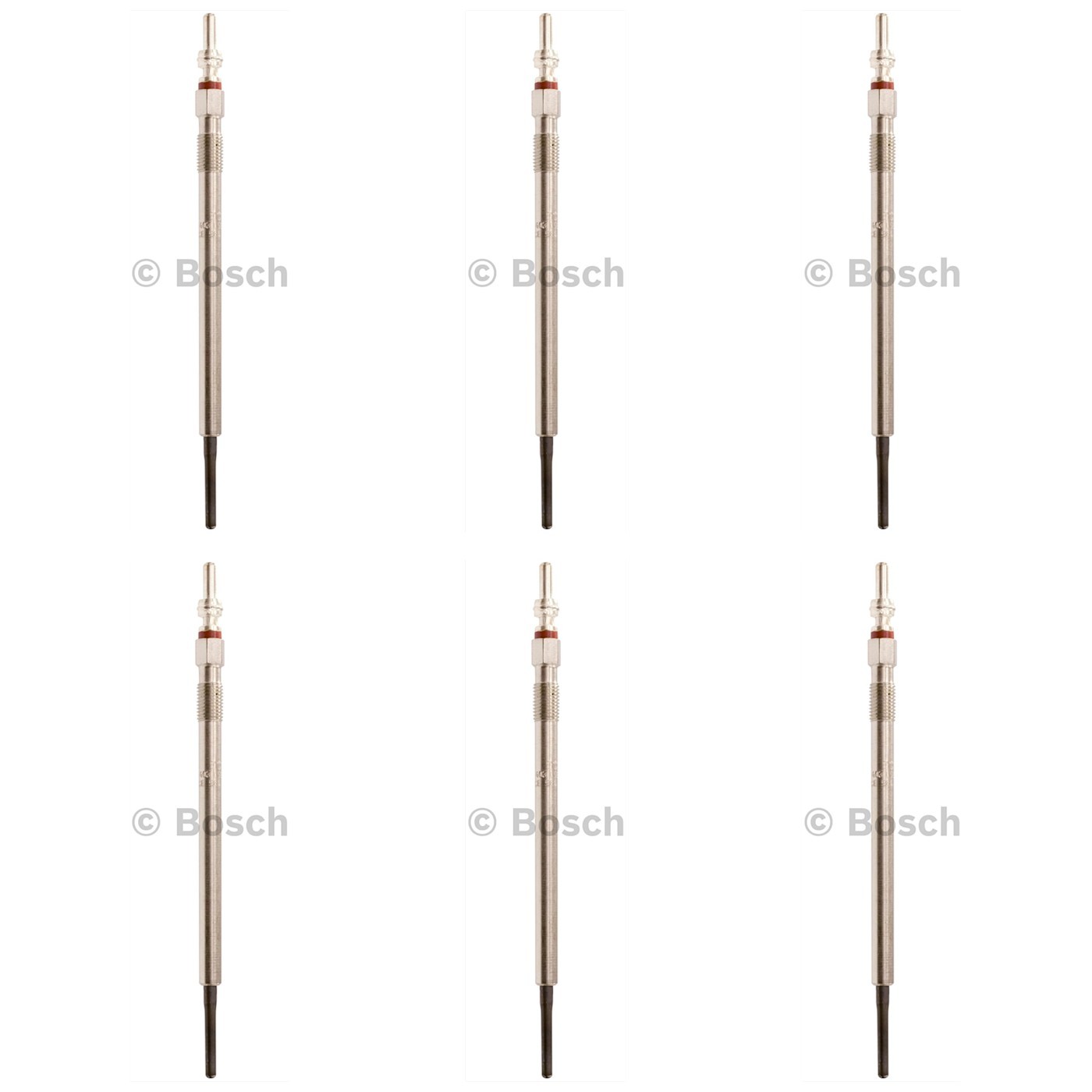 Bosch SET-BS0250403008-6 Glow Plugs Set of 6 for MB Mercedes Van Sprinter 2500