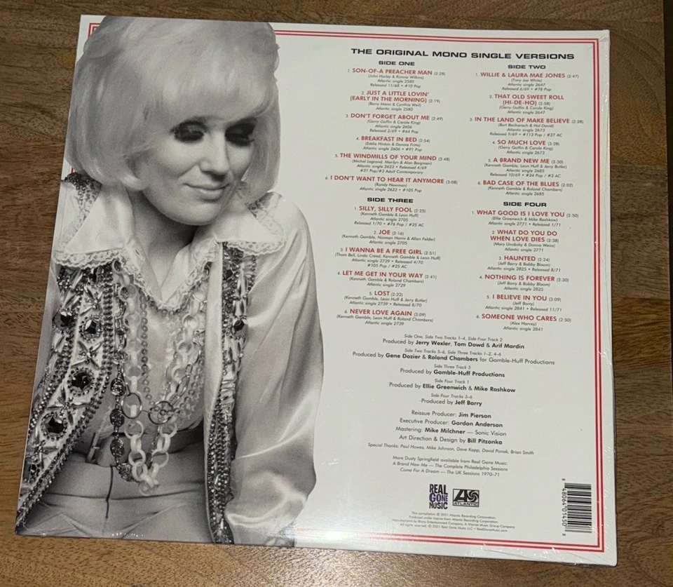 Dusty Springfield The Complete Singles 1968 To 1971 Mono Vinyl . Mint import. - Image 2 of 4