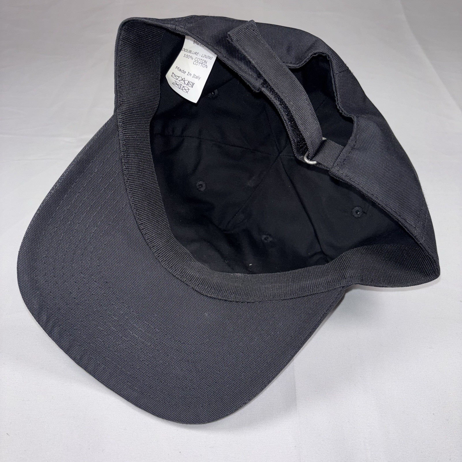 GIVENCHY Logo Adjustable Hat Cap Polyester Black … - image 5