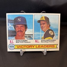 1979 Topps - League Leaders Gaylord Perry, Ron Guidry #5
