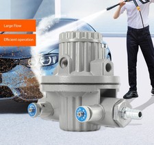 Min Pneumatic One-way Diaphragm Pump Corrosion-resistant Small 12L/min Silver