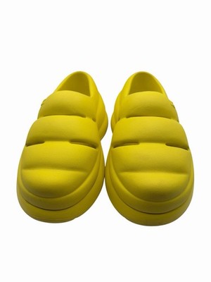 UGG Platform Clogs Bright Yellow Foam Slip-On Shoes Women s Lightweight Comfort