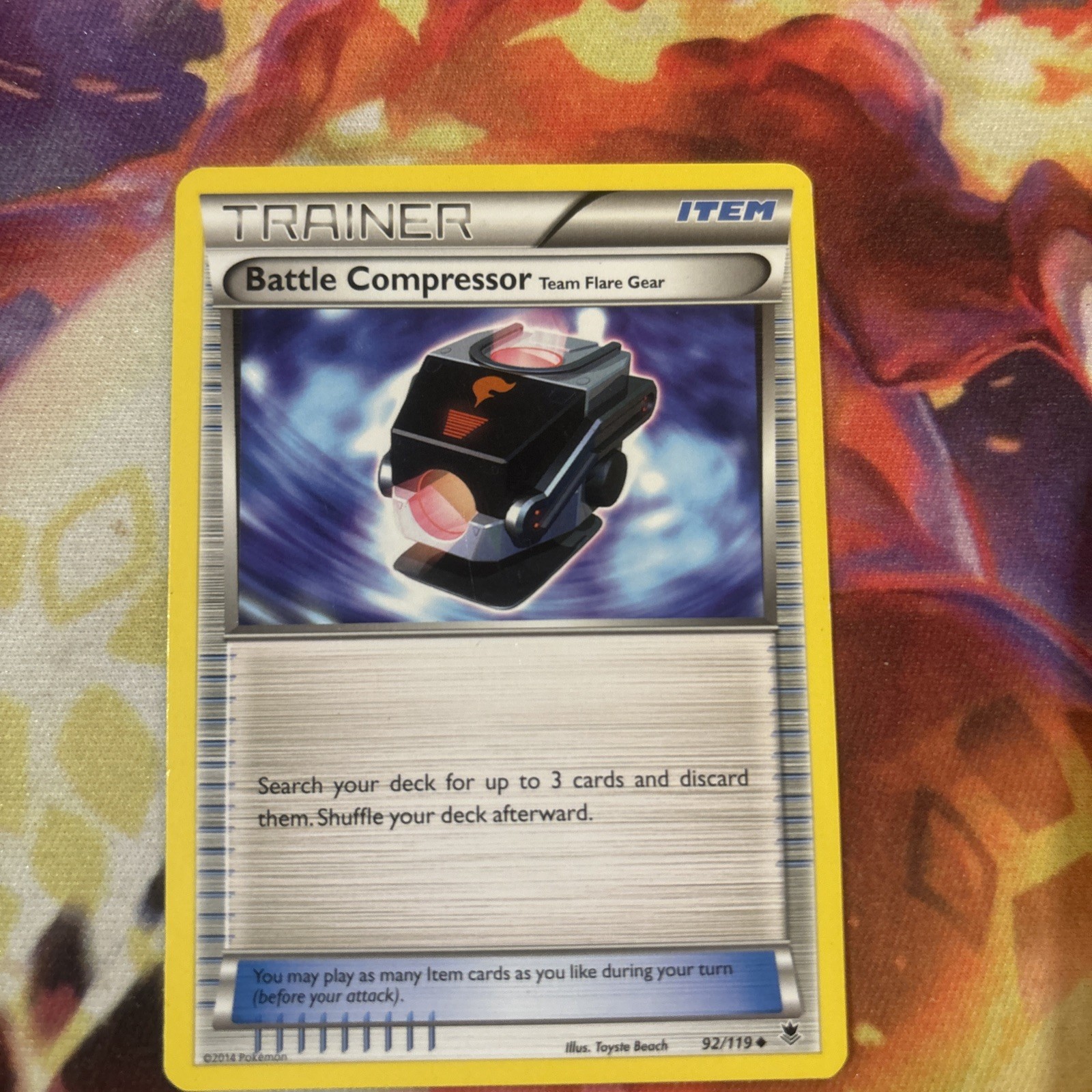 🚀 Pokemon Card Battle Compressor Phantom Forces Uncommon 92/119 Mint