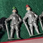CHERILEA LEAD TOY SOLDIERS MEDIEVAL KNIGHTS SET OF 12 VINTAGE  ENGLAND S-310 — photo 8