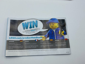 2016 Lego City Fire Ladder Truck Building Instruction Manual ONLY 60107