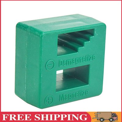 2 In 1 Fast Magnetizer Demagnetizer Tool for Screwdriver Tweezers (Green)