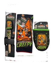 Disney 100 Mickey Mouse  Friends Kitchen Set Towels Oven Mitt Spatula