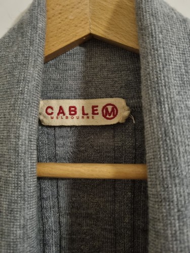 Cable MELBOURNE Merino Waterfall Cardigan M - Picture 2 of 5
