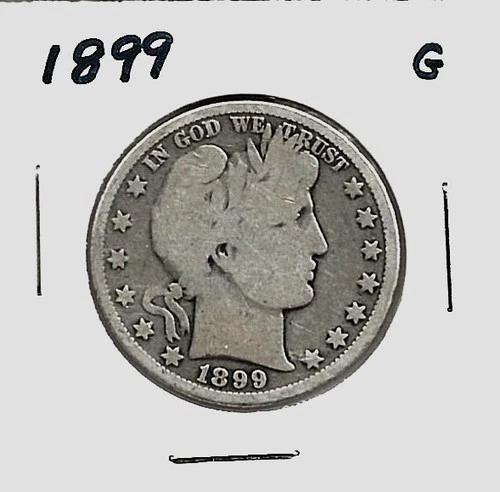 1899 BARBER HALF DOLLAR***G***