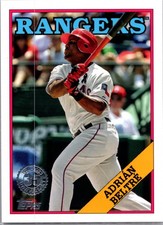 2023 Topps Update - 88' Topps Baseball 35th Anniversary #88US-45 Adrián Beltré