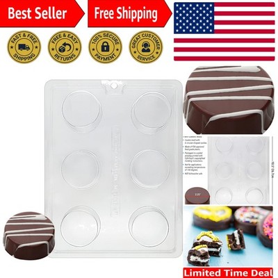Versatile Plain Cookie and Soap Mold - Perfect for Chocolate Sandwich Cookies