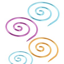  3 Pcs Rundstricknadeln Kurz Perlenspinner-nadeln Perlennadel-Set