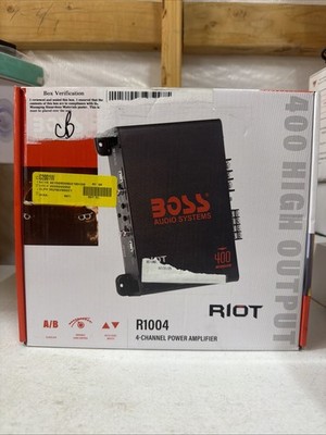 Boss Audio Systems R1004 400W 4-Channel Car Amplifier
