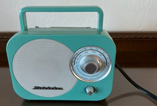 Studebaker SB2000 Retro Portable AM/FM Radio - Speaker - Aux Input Teal 
