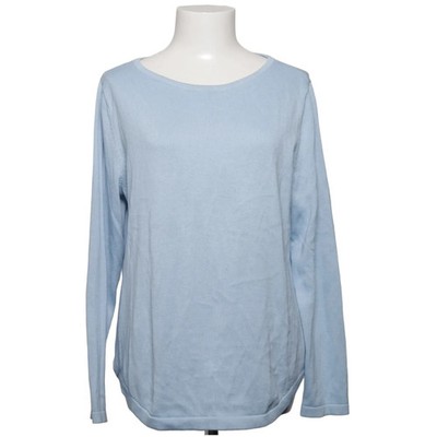 AproductZ, Strickpullover, Größe: 42, Blau, Baumwolle, Einfarbig #Jy5