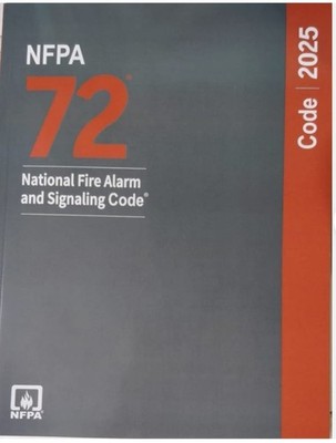 NFPA 72 2025 National Fire Alarm and signaling Code (Paperback)