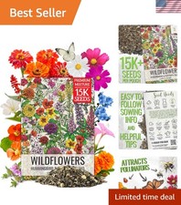 Attract Butterflies & Hummingbirds - Heirloom Flower Seed Mix 1oz, 23 Varieties 175.84 per gallon