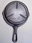 NICE WagnerWare No.3 Mercedes 6 1/2" Cast Iron Skillet-FLAT-Restored