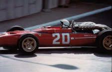 SCUDERIA FERRARI 312 /67 CHRIS AMON 1967 MONACO GP F1 CIBACHROME COLOUR PHOTO