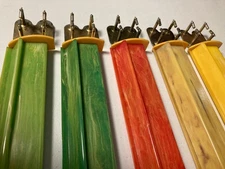 5 VINTAGE BAKELITE Mah Jongg Jong Majong RACKS.