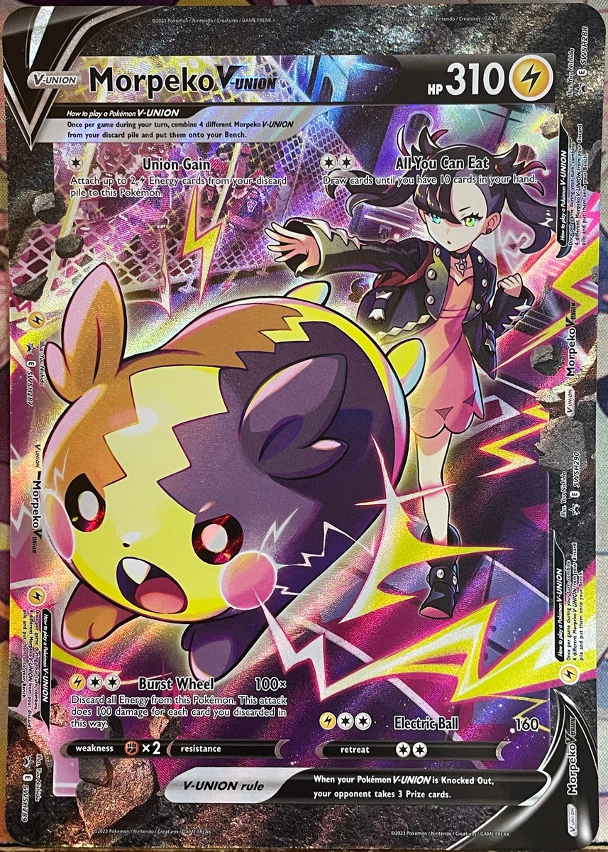 Morpeko V-Union Pokémon TCG Cards for sale | eBay