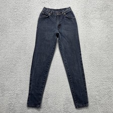 VTG Levi's Jeans Womens 7 Faded Indigo High Waist Tapered Made USA 80s 90s Denim