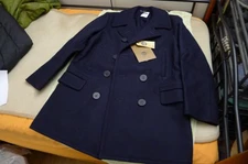 Buzz Rickson Navy LONG Pea Coat - USN 1910's Model size 44 Brand New US seller