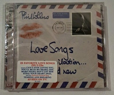 Love Songs: a Compilation Old and New by Phil Collins (CD, 2004)