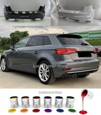 STOßSTANGE HINTEN LACKIERT IN WUNSCHFARBE NEU für Audi A3 8V Sportback 16-20 PDC