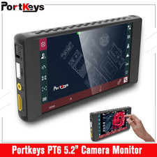 PT6 5.2" Camera Field Monitor Touch Screen Display Real Time Live Steaming Stret