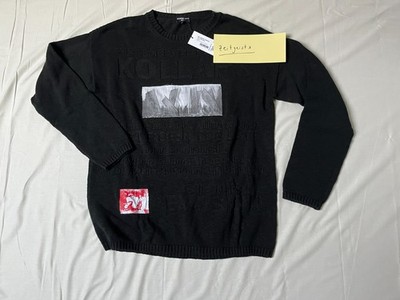 RAF SIMONS Archive Redux Knit Sweater Size 1   DS Deadstock   Designer Pullover