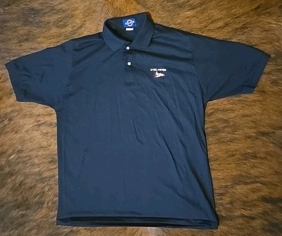 Polaris Mens XL Collared Polo Off-Road Vehicles Cotton Poly Logo Short Sleeve