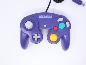 GC Controller Indigo Purple Nintendo GameCube W/ box Game Cube US Seller