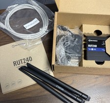 Teltonika RUT240 Unlocked LTE Router Wi-Fi Ethernet RJ-45 SIM Slot Black