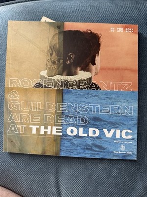Rosencrantz & Guildenstern Are Dead Old Vic Prog 2017 Daniel Radcliffe + Tick