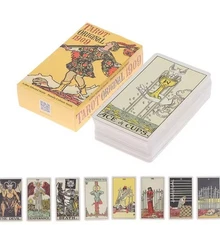 BEAUTIFUL 1909 Original Tarot Card Rider Waite Smith Deck Board Game Divination
