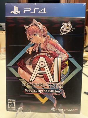 AI: The Somnium Files - Limited Special Agent Edition - PS4, New/Sealed