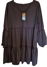 Ladies black Dress size 22 Yours Clothing new with tags