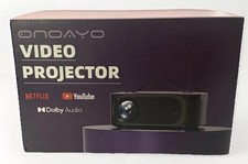 ONOAYO ONO3 Pro 4K Smart Projector NEW IN BOX - 1500 Lumens, 4K HDR