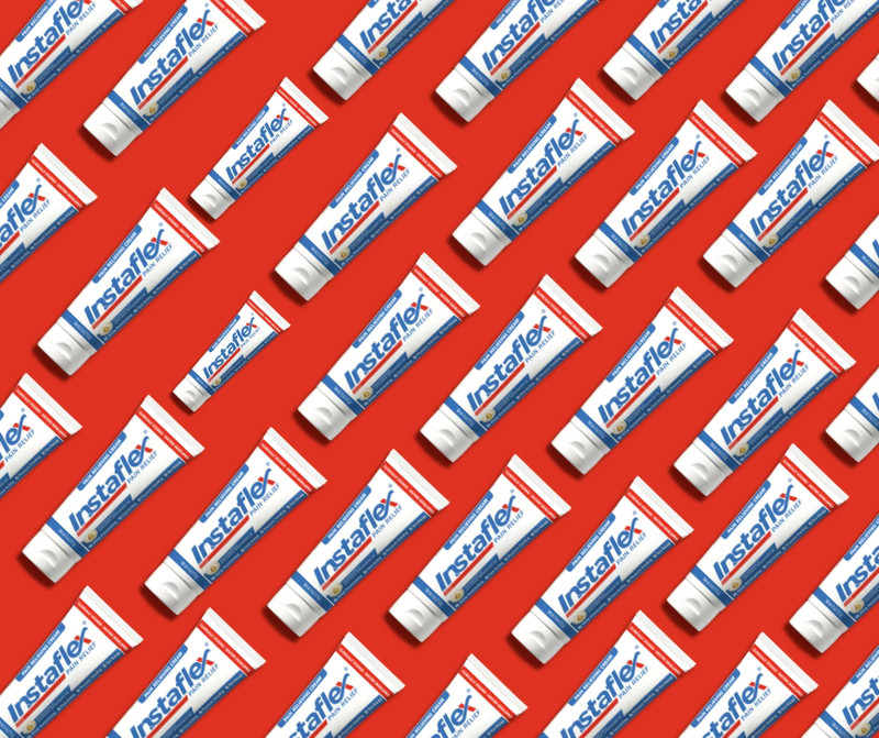 INSTAFLEX Pain Relief (2 TUBES) Pain Relieving Cream (2oz Each/4oz) - Brand NEW!